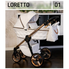 Adbor LORETTO monitoimiset lastenvaunut 2in1, 01