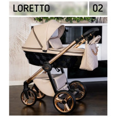 Adbor LORETTO monitoimiset lastenvaunut 2in1, 02 