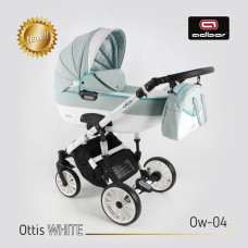 Adbor OTTIS White monitoimiset lastenvaunut 2in1, Ow-04