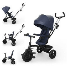 Kinderkraft kolmipyörä ASTON 2 PLUS Navy