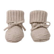 LODGER Slipper Knit čībiņas, Birch, 0-6m, SLK 599_0-6