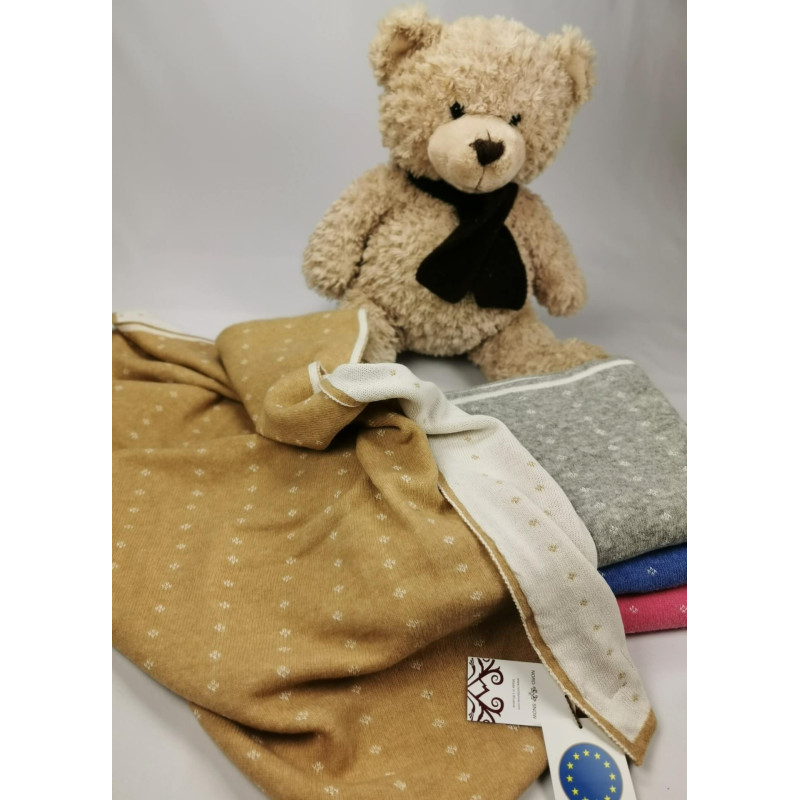 Nordsnow vauvan merinovillainen viltti80x100cm Baby Stars