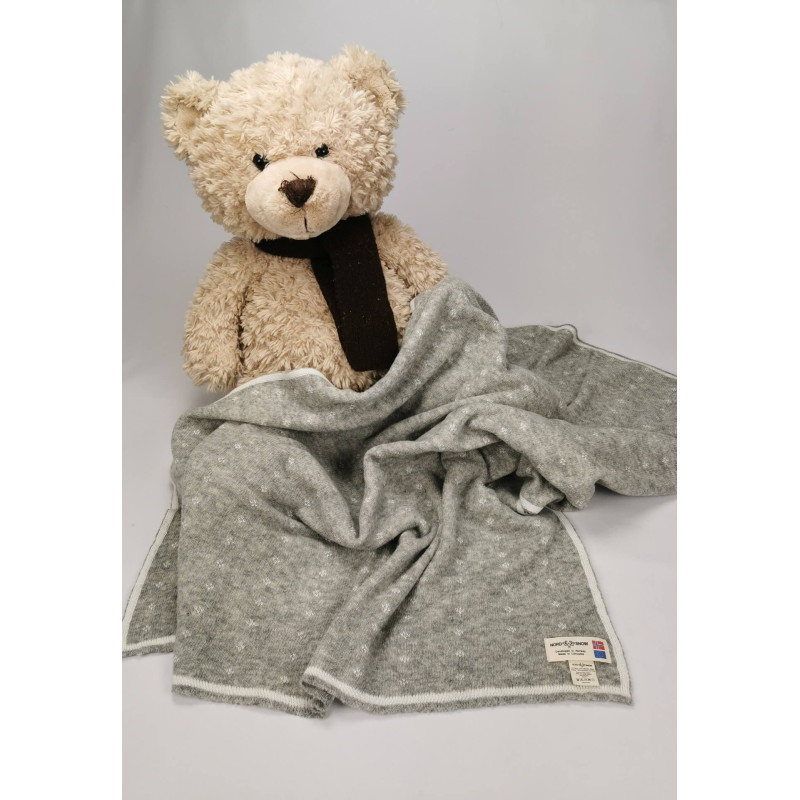 Nordsnow vauvan merinovillainen viltti80x100cm Baby Stars