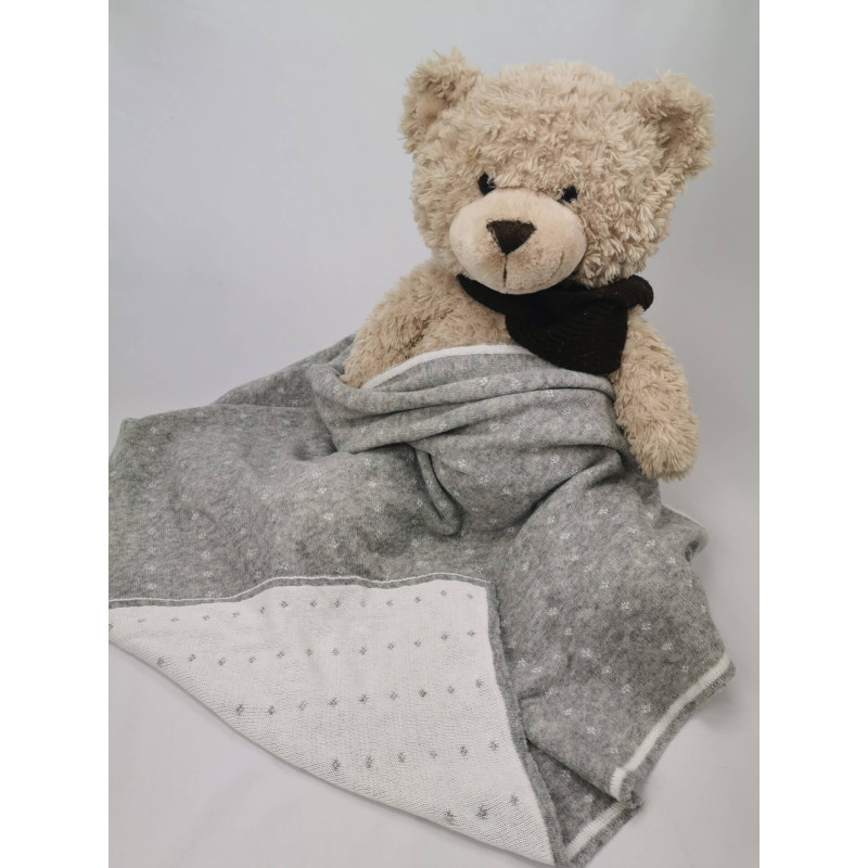 Nordsnow vauvan merinovillainen viltti80x100cm Baby Stars