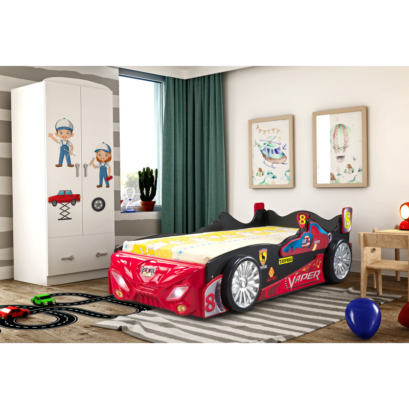 PLASTIKO skapis 2D Car