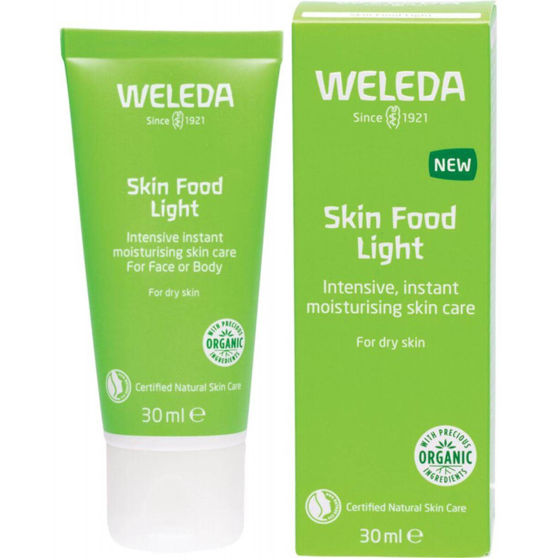 Weleda kevyt vartalonhoitovoide SKIN FOOD, 30 ml