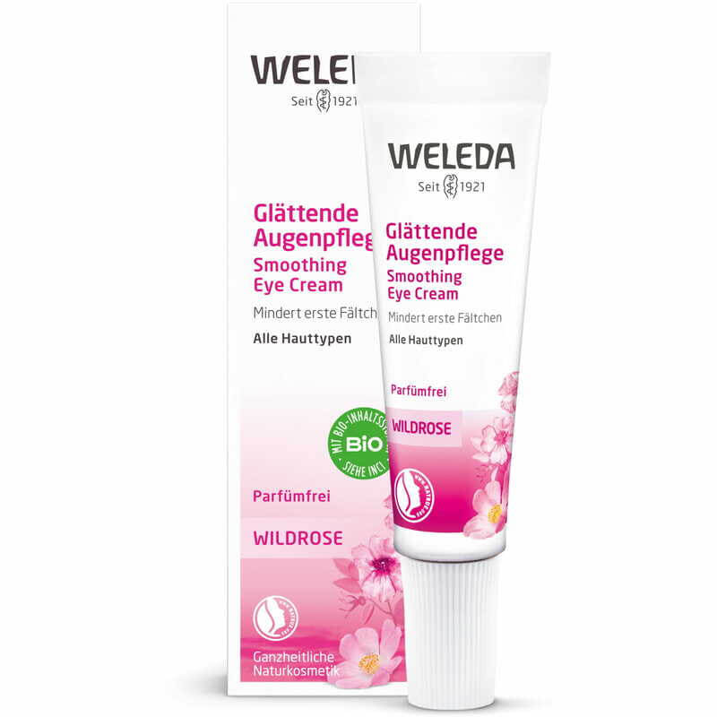 Weleda Siloittava Silmänympärysvoide Villiruusulla, 10 ml