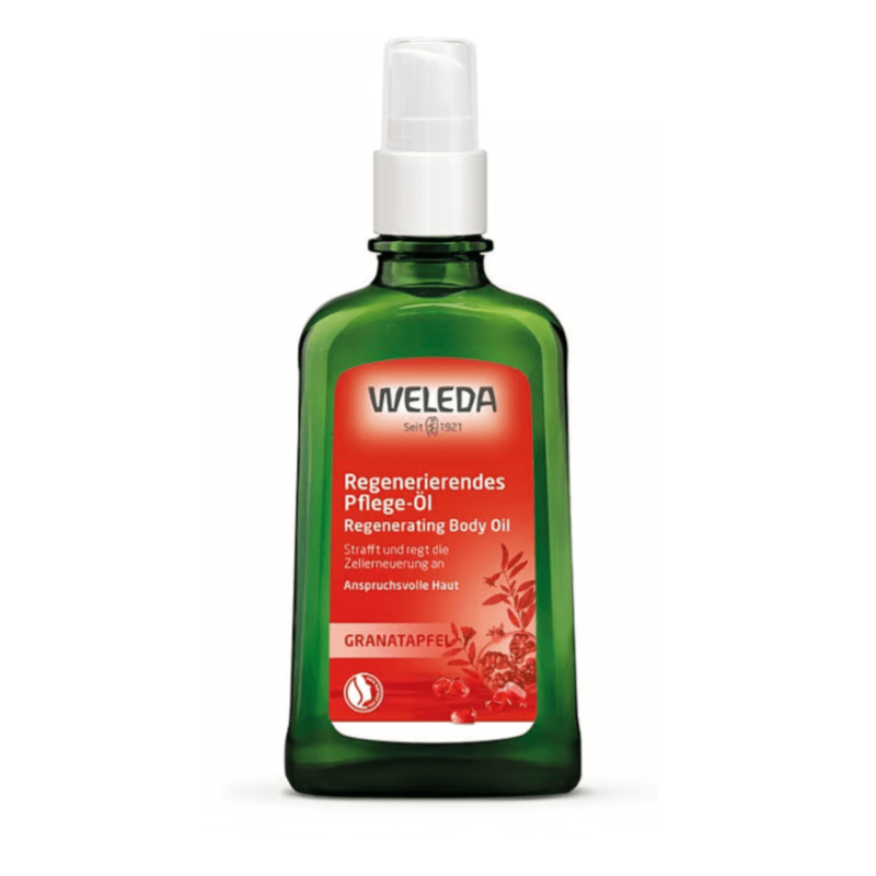 Weleda Uudistava vartaloöljy, granaattiomena, 100 ml