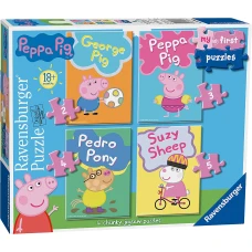 RAVENSBURGER puzle 4in1 Peppa Pig 18m+ R 06960