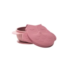 INNOGIO bļoda GIOfresh OWL, pink, 6m +, GIO-910PINK