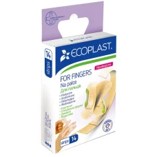 Ecoplast-laastarit N14 sormille