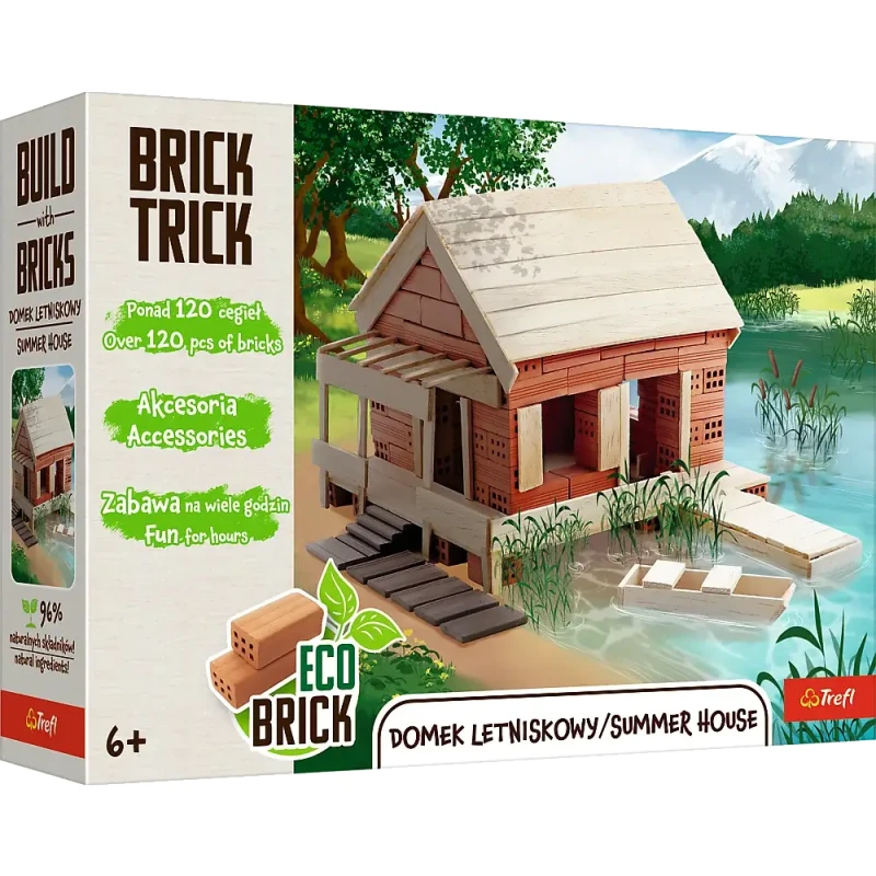 Trefl BRICK TRICK 62022 Mökki