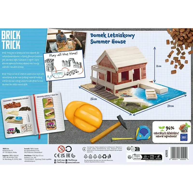 Trefl BRICK TRICK 62022 Mökki